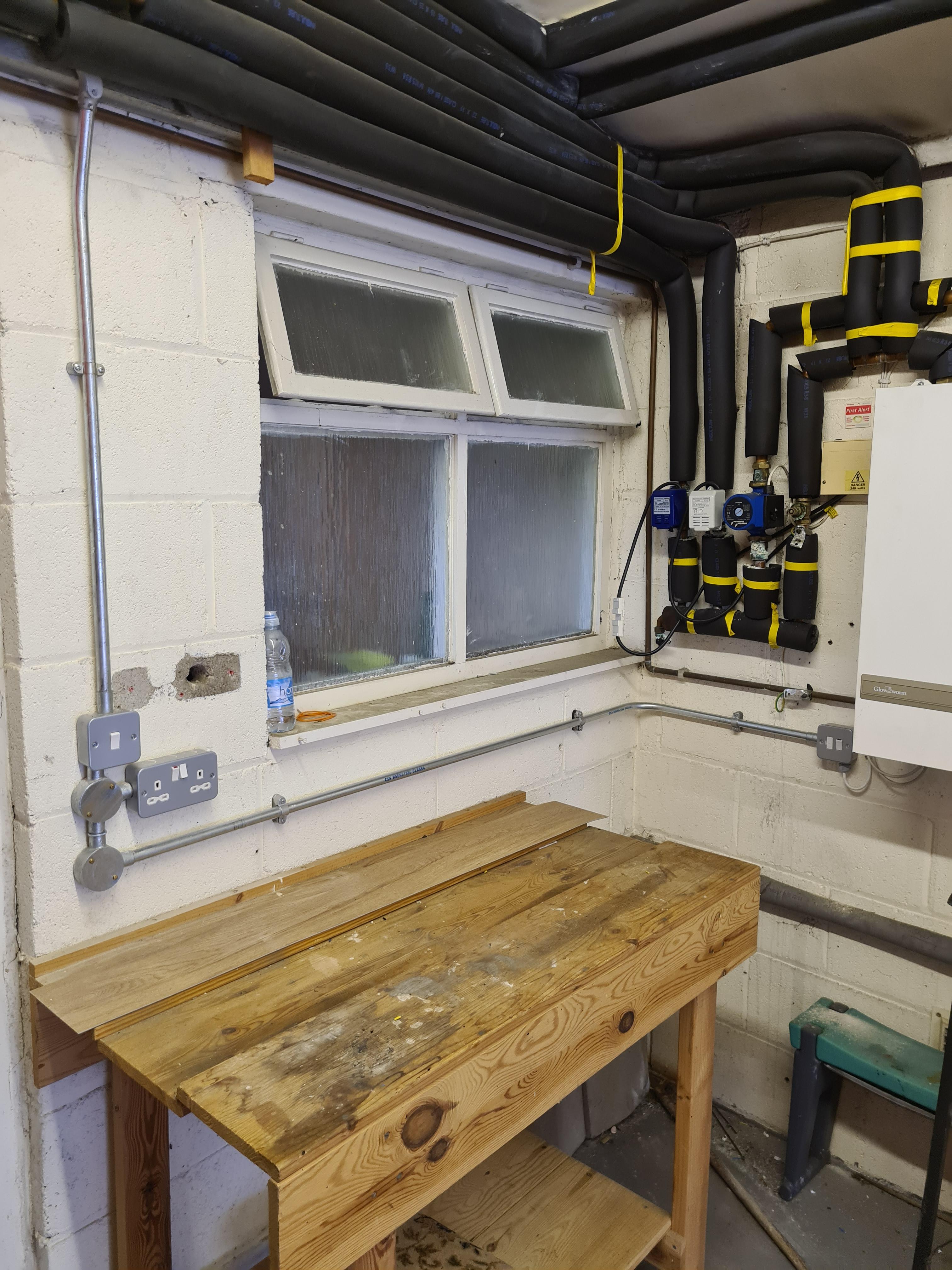 Traditional Conduit Installation Quality Electrician